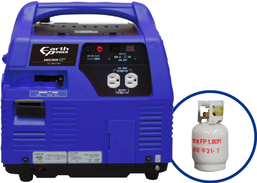 ガス発電機MGC901GPの写真