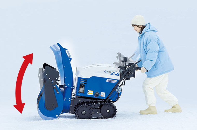 フリーロック式チルト機構の写真