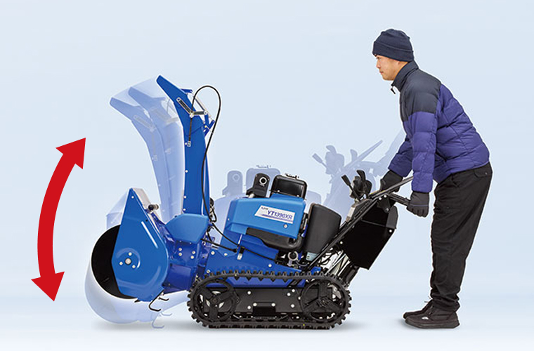 油圧式 チルト機構の写真