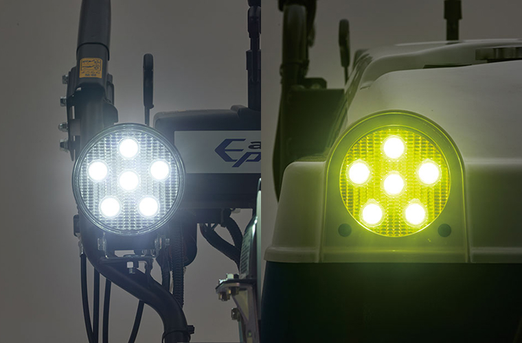 LEDライト・黄色LEDライトの写真